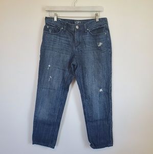 LOFT Boyfriend Jeans Petite